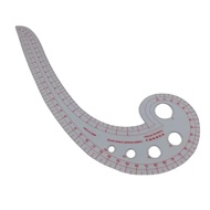 Multifunctional Sewing Tools Soft Plastic comma Shaped Curve Ruler Styling Design Ruler French Curve
