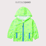 Áo khoác có mũ cho bé trai có họa tiết Gustavo Gano