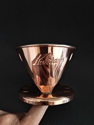 全新 KALITA 102-CU 日本銅制梯形濾杯