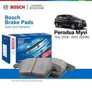 Bosch Front Brake Pads for Perodua Myvi M800 D20N (2018 - 2021) 0986T18092 GDB8977