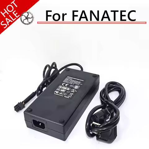 AC/DC Adapter Power Cord Supply For FANATEC Boost Kit 180 （8NM) Fanatec CSL DD / GT (Gran Turismo) D