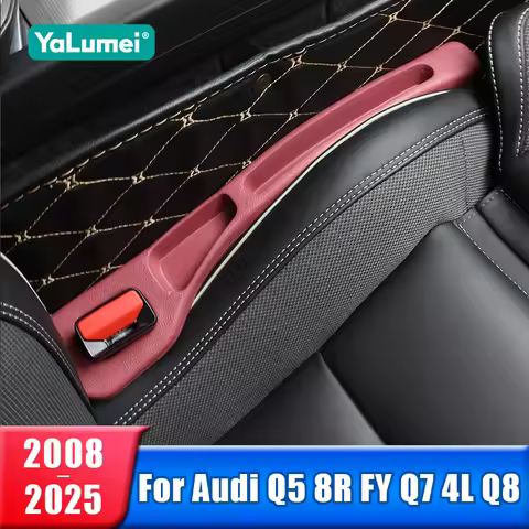 Car Seat Gap Filler Storage Box For Audi Q5 8R FY Q7 4L 4M Q8 SQ5 SQ7 SQ8 2008 - 2018 2019 2020 2022