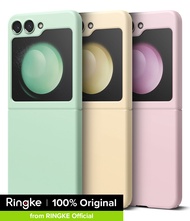 Ringke เคสบางเข้ากันได้กับ Samsung Galaxy Z Flip 5 Premium เคสโทรศัพท์โพลีคาร์บอเนตน้ำหนักเบาป้องกัน