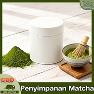 Matcha Powder Storage Jar Premium Matcha Storage Tin Airtight Container Moisture Resistant & Corrosi