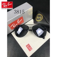 [Original] fashion casual ray &amp; Ban aviator 3025 w3234 Gold Green small G-15 55mm sunglasses
