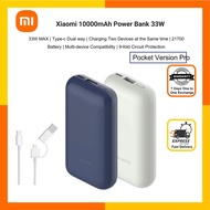 Xiaomi Power Bank 10000mAh 33W Pocket Version Pro Mini Powerbank