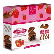 【美式賣場】草莓牛奶巧克力脆片(125gx4)