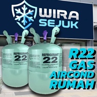 [WIRA SEJUK] R22 Refrigerant Gas Aircond Rumah (4.5KG/13.6KG) - High Purity Gas Aircon