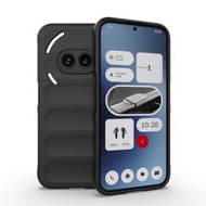 全城熱賣 - 適用於Nothing Phone 2a 幻盾TPU+絨布手機殼（黑色）