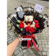 Graduation doll flower bouquet - graduation bouquet - graduation bouquet - graduation bouquet