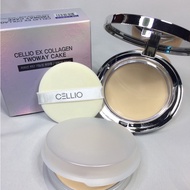 Cellio Ex Collagen Twoway Cake SPF 30 PA++ 2-core super smooth powder