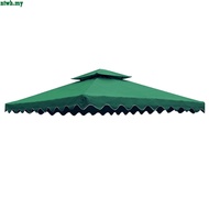 3*3m Gazebo tent top, outdoor UV protection sunscreen tent top, can be used for garden patio patio wedding outdoor events