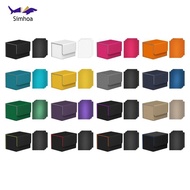 Simhoa Card Deck Box Card Holder for Collectible Playing Card Box Organizer Deck Storage Box for TCG