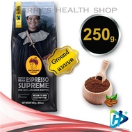 กาแฟดอยช้าง เมล็ดกาแฟดอยช้าง คั่วกลางถึงเข้ม (แบบบด) medium to dark ขนาด 250 g. Doi chaang coffee Ro