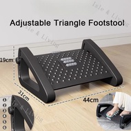 Adjustable Footrest ergonomic Foot Rest Office Under Desk With Foot Massage Roller Support Leg Feet 