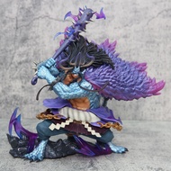 One Piece Figure Overlord Haikaido Model Four Emperor Beasts Kaido Orc Version GK Large Size 26cm Model Decoration Statue Merchandise Gift