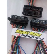 ♞,♘,♙Socket ecu ecm Yamaha aerox 155 ABS smartkey 2017-2019 ecu Code B63-H594A-11 48 pin model.