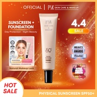 PSK Skincare & Makeup|SPF50+ Physical Sunscreen & Makeup Foundation | 2-in-1 Illuminating Sun Cream