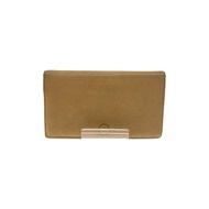 CHANEL long wallet leather Beige plain Women T15712 Direct from Japan Secondhand