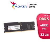 ADATA (แรม) 8GB/16GB RAM รุ่น DDR5/4800 UDIMM For PC (AD5U48008G-S) ADT-AD5U48008G-4C