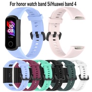 สายนาฬิกาอัจฉริยะสำหรับ Huawei Band 4/Honor Band 5i,สายรัดข้อมือซิลิโคนสำหรับเปลี่ยนสายนาฬิกาข้อมือสำหรับ Honor Band 5i สายรัดข้อมือ