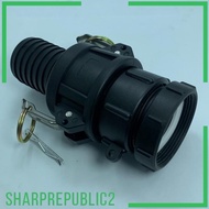 [Sharprepublic2] IBC Water Tank Connector To Hose Faucet Fittings Replacement Parts