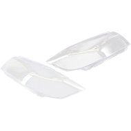 Zhisheng Left & Right Clear Headlight Lens Cover Headlamp Shell Replacement for BMW 3 Series E90 Sed