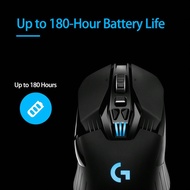 G903 Wireless Mouse - Ambidextrous Style, Long Battery Life, Smooth Scroll, Vibrant RGB Glow & All-D