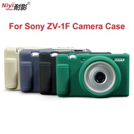 Soft Silicone Rubber Camera Case Armor Skin DSLR bag Cover For Sony ZV-1F ZV1F ZV1M2 ZV1II ZV12 A7R5 A7RV Camera Accessories