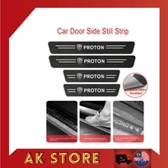 Carbon Fiber [4pc/set] Side Door Step Protector DIY Perodua Alza Axia Aruz myvi Bezza Viva Accessories