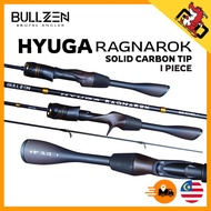 BULLZEN HYUGA RAGNAROK SOLID CARBON TIP 1 PIECE SPINNING BC FISHING ROD