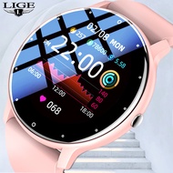 LIGE 2022 New Smart Watch ull Touch Screen Sport Fitness Watches IP67 Waterproof Bluetooth For Android ios smartwatch Men
