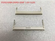 DDR3 Foxconn 204P 1.5V 5.2H Connectors Desop Memory Slot Sockets 204PIN Forward