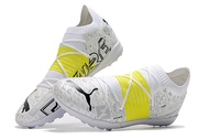【ของแท้อย่างเป็นทางการ】Puma Future Z 1.1 TF /สีขาวMens รองเท้าฟุตซอล - The Same Style In The Mall-Football Boots-With a box