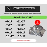 (THICK) OPP Bread Plastic Food Packaging Plastic/ 6x17/ 7x17 8x17/ 9x17/ 10x17/ 11x17/ 12x17/ 13x17/