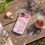 HP (decobytos) PRE-ORDER Decoden Phone Case 田Pastel Clay Surprise For All Types Handmade Deco Cream 