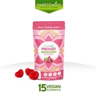 PROUD Bye PMS Pouch 15s Vegan Gummy PMS Relief Hormonal Support Food Supplement | PCOS Regulation