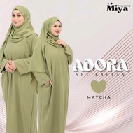 SET KAFTAN ADORA SEKALI PERCUMA  SHAWL SULAM | MUSLIMAH UMRAH DAN TRAVEL BEST BAJU | MATERIAL CEY CR