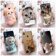 For Vivo Y11 Y12i 1906 1906_20 Phone Case With Cute Cat Doggies Pattern Vivo 1906 Y11 (2019) Soft Si