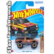 Hot Wheels Chevy Blazer 4X4 [HW Chevrolet 2025 Dirt 2018 Sports Trucks Rescue Silver Series 100 Year