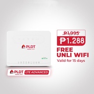 PLDT Prepaid Home Wifi LTE Advanced Cat 6 Prepaid With 15Days Unli Valid