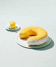 FELISSIMO YOU+MORE! 年輪蛋糕頸枕 旅行頸枕與收納袋套組