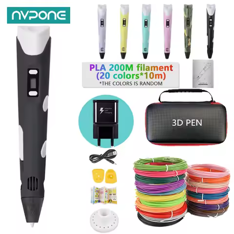 2025 Funny Set DIY 3D Pen for Kids Birthday Chrismas New Years Gift Boy Girls Creative 3D Printing P