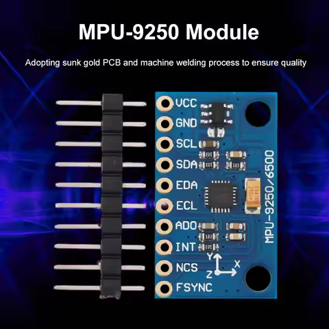 GY-9250 MPU9250 9-axis/9-axis Attitude Sensing Module IIC/SPI Gyro+Accelerator+Magnetometer Measurem