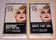 Madonna 1987 Who's That Girl OST Taiwan Cassette Tape #1