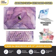 MacBook Case Air 13 A1932 A2179 Casing Protector Marble Skin Guard