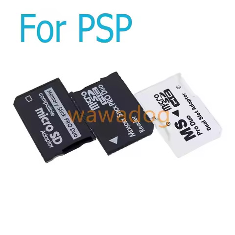 1pc Gaming PSP 1000 2000 3000 TF to MS Card Holder Adapter System SD Micro-sd Conversion