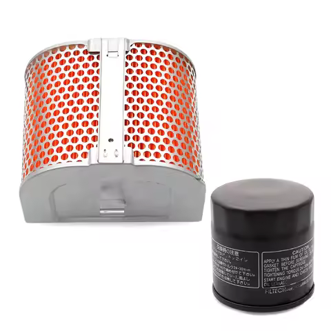 Motorcycle Air Filter Element Engine Oil Filters Filtration For Honda CB750 CB 750 Nighthawk 1991-20