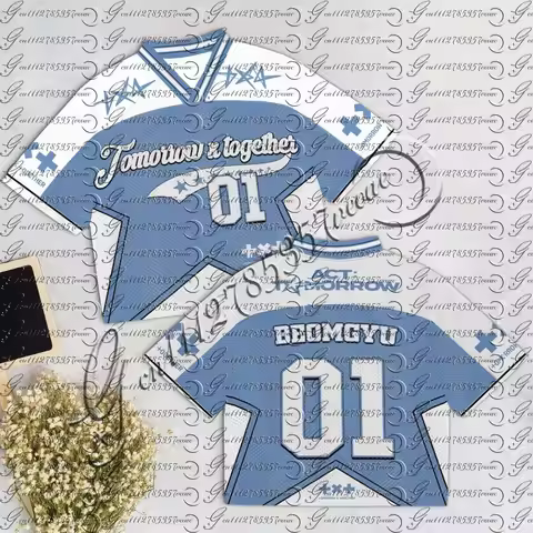 TXT "Tomorrow X Together" Unisex Oversized Retro Baseball Jersey Kpop Streetwear Fans Casual Mesh To