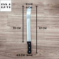 Golok Parang Tebas Bambu / Semak Buaya Gagang PVC RRT CROCODILE 18” & 22”